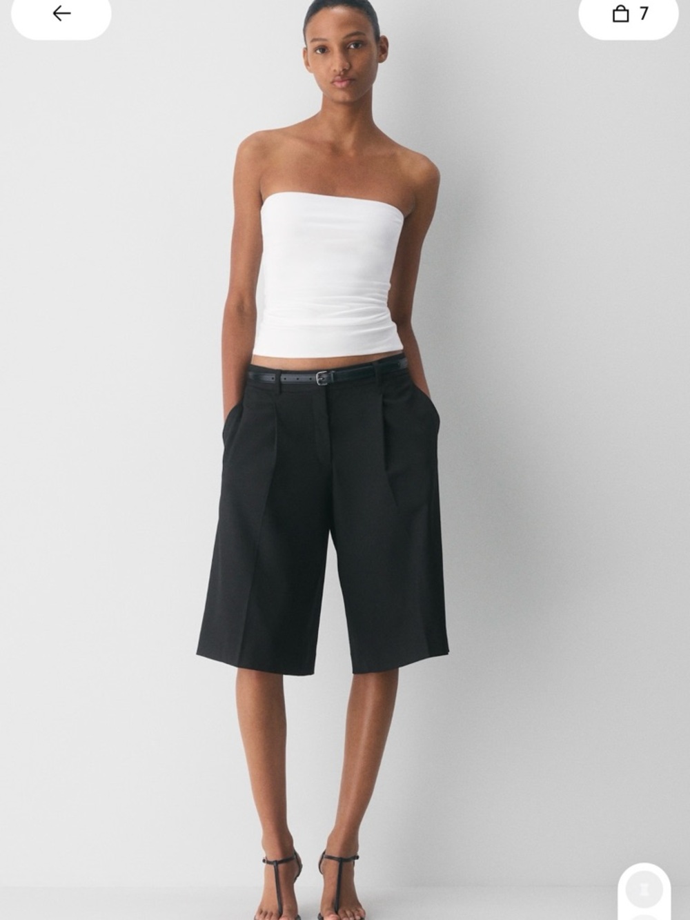 Aritzia Babaton Contour tube top
